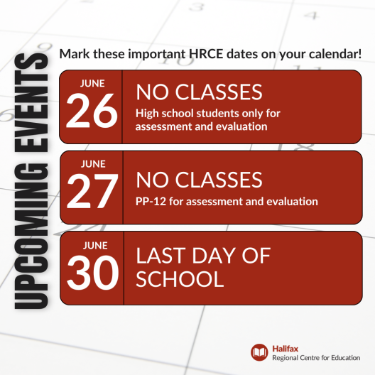Important HRCE Dates