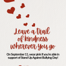 Stand Up Against Bulling Day is September 11th